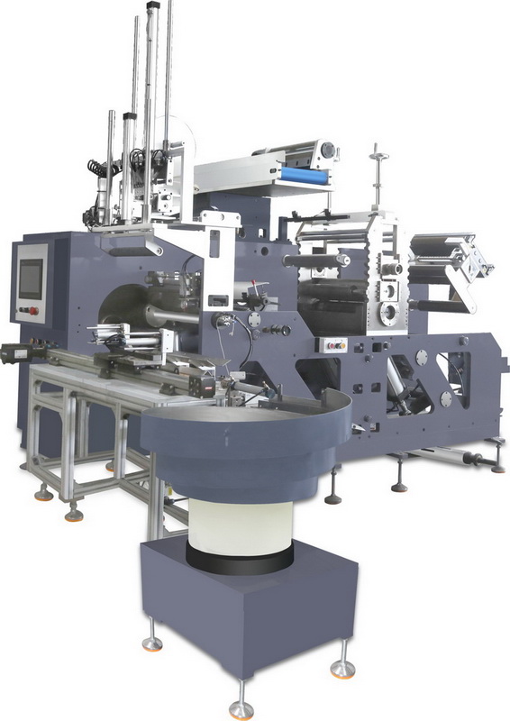 HM-350/450/570YDFTJ Adhesive Free Round Knife Slitting Machine